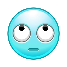 Sticker 🙄 Фуксиана Face @emoji_gray