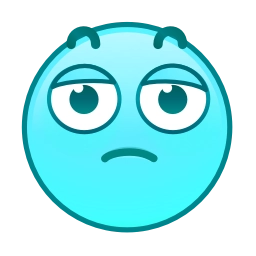 Sticker 🙄 Фуксиана Face @emoji_gray