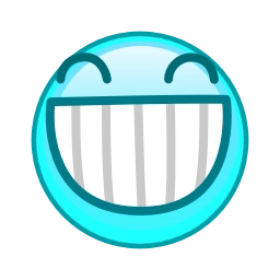 Sticker 😁 Фуксиана Face @emoji_gray