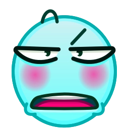 Sticker 🙄 Фуксиана Face @emoji_gray