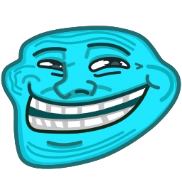 Sticker 😁 Фуксиана Face @emoji_gray