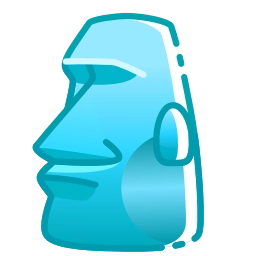 Sticker 🗿 Фуксиана Face @emoji_gray