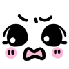 Sticker 😧 Large emoticons @uwuBerry