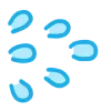 Sticker 💦 Large emoticons @uwuBerry