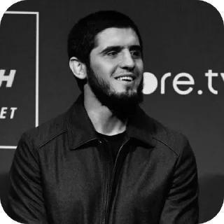 Телеграм стикер 🫥 Махачев