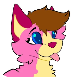 Telegram sticker 😋 Malvryn Husky Fen @DragonLova
