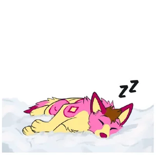 Телеграм стикер 😴 Malvryn