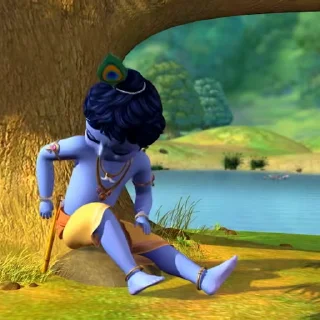 Video sticker 💤 Shree Krishna