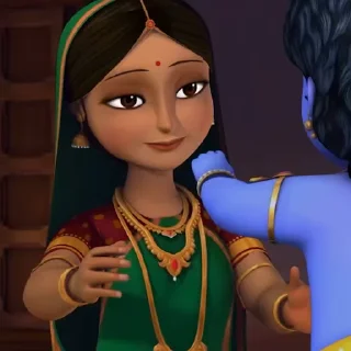 Video sticker 🤗 Shree Krishna