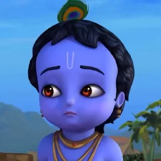 Video sticker 😬 Shree Krishna