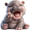 Sticker 🫵 Бегемотик 5 @Nyasticks