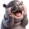 Video sticker 🤣 Бегемотик...