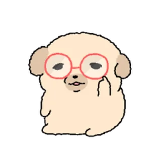 Telegram stiker ⭐ 눌어붙은 누덩이 2 @moe_sticker_bot