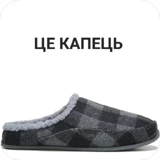 Telegram sticker 👞 Укр піздец
