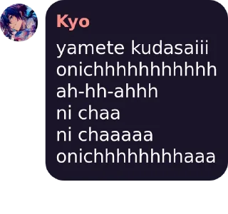 Telegram sticker 🙂 Kyo's Sticker Pack (@Zeroo_Twoo_Bot)