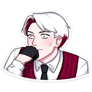 Телеграм стикер 😐 Виктор @StickersPackRobot