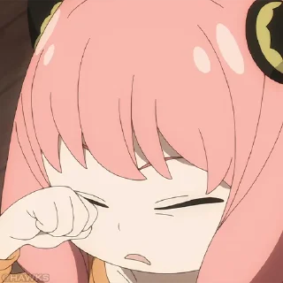 Телеграм стикер 🍥 🍥 Anya Forger 3 (@TodorokiShouto)