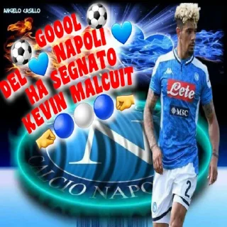 Telegram sticker 🤙 FORZA NAPOLI