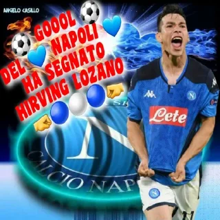 Telegram sticker 👍 FORZA NAPOLI