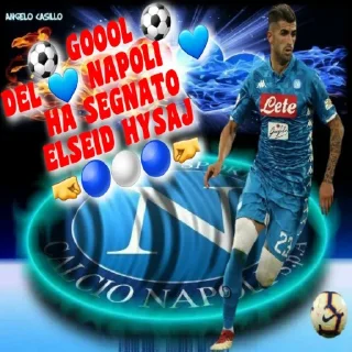 Telegram sticker 👈 FORZA NAPOLI