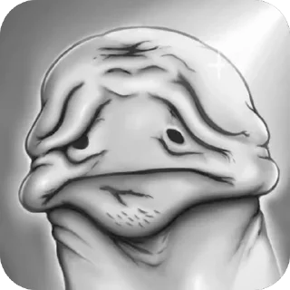 Telegram sticker 🫥 بتر سیکیم دوروپ