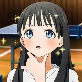 Video sticker 🤔 Школьная форма акэби @anime_sticks