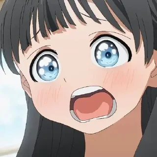 Sticker 😦 Школьная форма акэби @anime_sticks