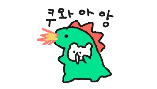 Telegram stiker 💬 대충생긴 곰식이 2 By @KakaoEmoticon