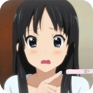 Telegram sticker 😟 K-on @shefstikers