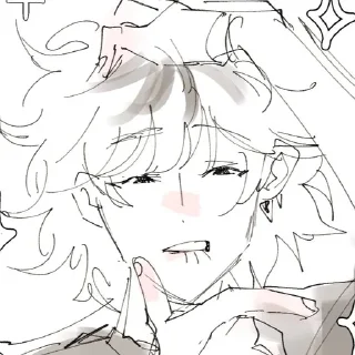 Telegram sticker ⚡️ star & moon :: @dlkxrn :: @fStikBot