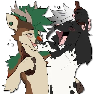 Telegram sticker 🍻 Jäger Deer