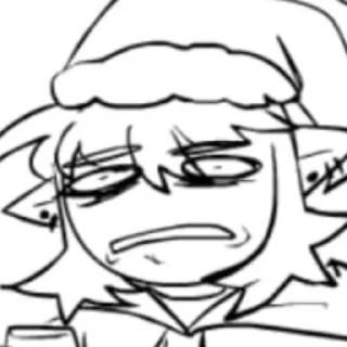 Telegram sticker ☹️ НеНася