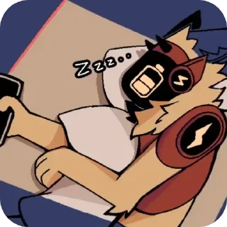 Telegram sticker 😴 Просто проти  (от @TheOhioman)