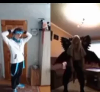 Video sticker 😱 💙🤍Лололошка💙🤍 ➡️ @Ctikerubot