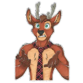 Video sticker 😕 deer