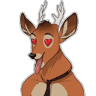Video sticker 😍 deer