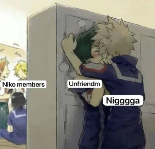 Telegram sticker 🌟 Skeleton Nigga unfriendm @yes_ :: @fStikBot