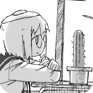 Telegram sticker 🌵 shimeji simulation