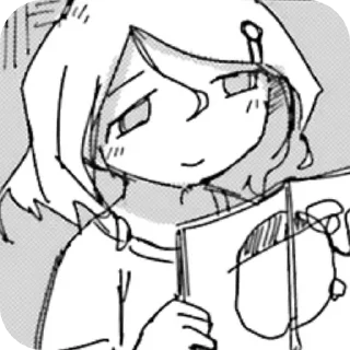 Telegram sticker 👍 shimeji simulation