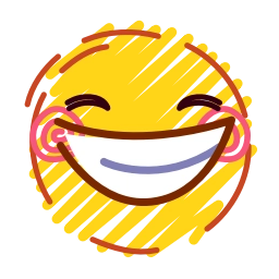 Telegram sticker 😁 Crayons Emoji @TgSticker