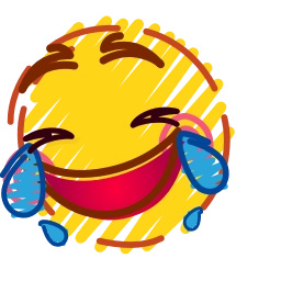 Telegram sticker 😂 Crayons Emoji @TgSticker