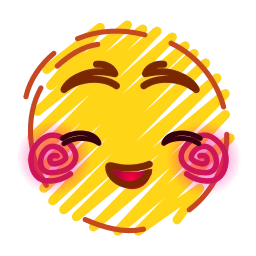 Telegram sticker ☺ Crayons Emoji @TgSticker
