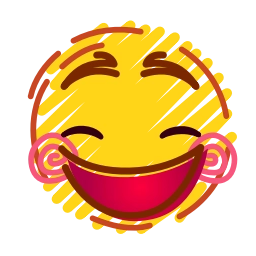 Telegram sticker 😄 Crayons Emoji @TgSticker