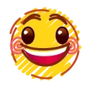 Video sticker 😃 Crayons Emoji @TgSticker