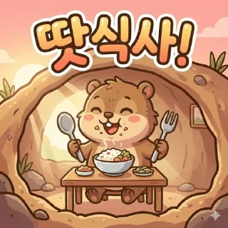 Telegram stiker ❤️ 땃쥐굴