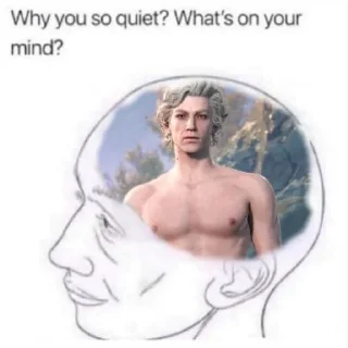 Telegram sticker 🧠 Astarion