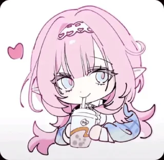 Telegram sticker 🥰 Elysia No.1 in the world
