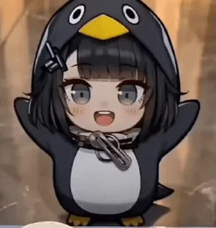 Video sticker 🥳 咕嘎小企鹅 @Strelitziaof02