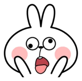 Telegram sticker 🤪 𐀔🅁🄰🄱🄱🄸🅃𐀔 @stickersdaManu