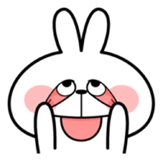 Video sticker 😛 𐀔🅁🄰🄱🄱🄸🅃𐀔 @stickersdaManu